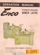 Enco-Enco 91000-, 40060, Drill Press, Operations and Parts Manual-40060-91000-91001-91002-91003-91004-91033-91034-04